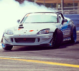 Chris Jeanneret at the controls of the Vibrant S2K Drift Racer